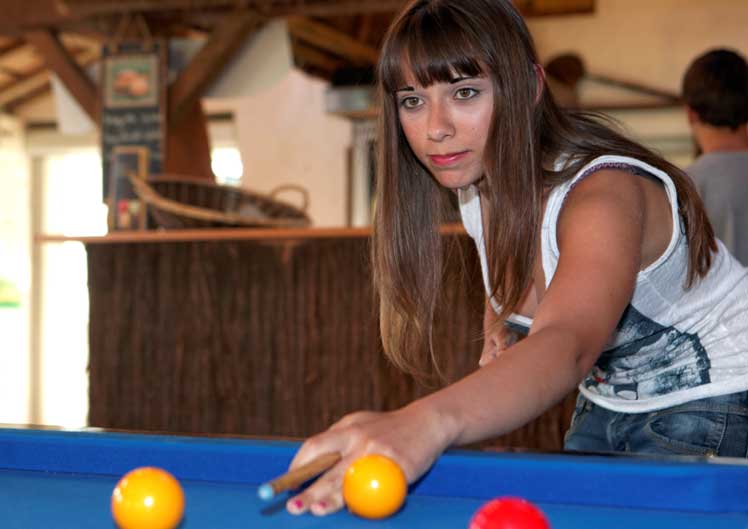 billard camping vendée