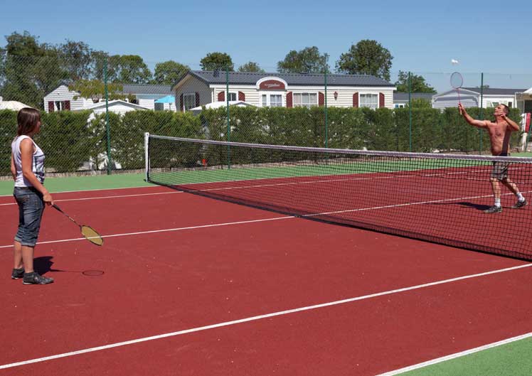 tennis camping vendée